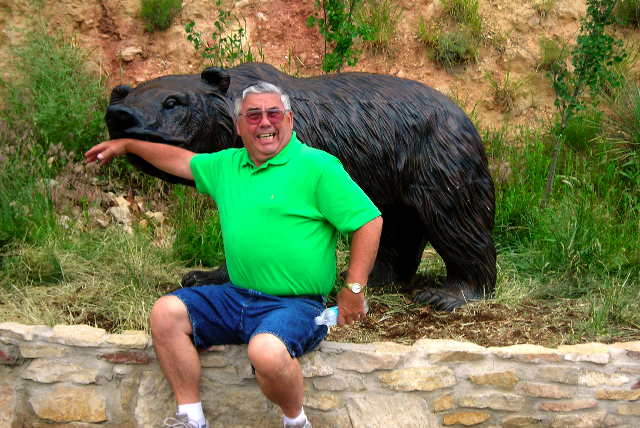 Ted, making friends