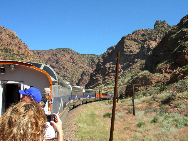 Scenic train ride